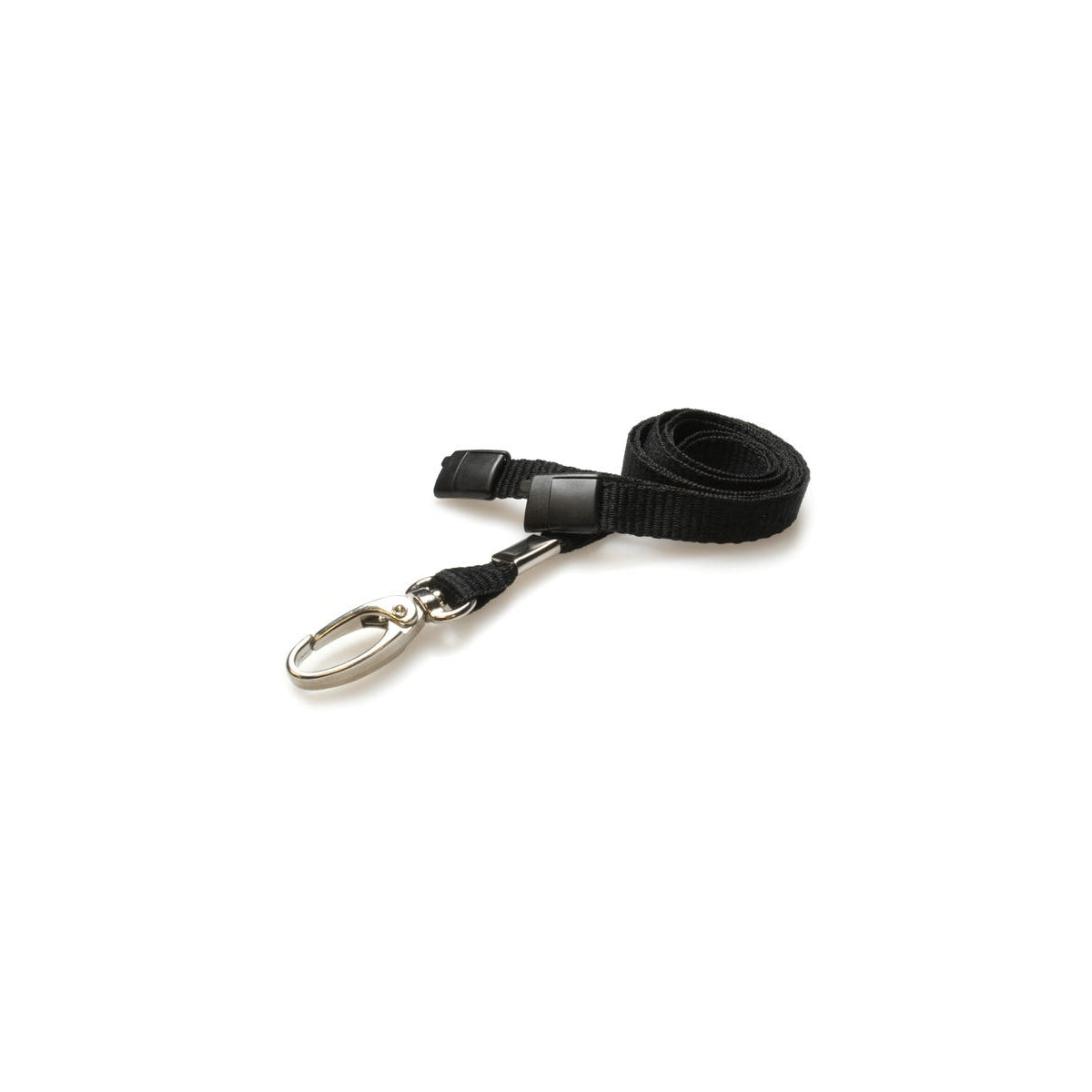 Plain Lanyard With Oval Clip