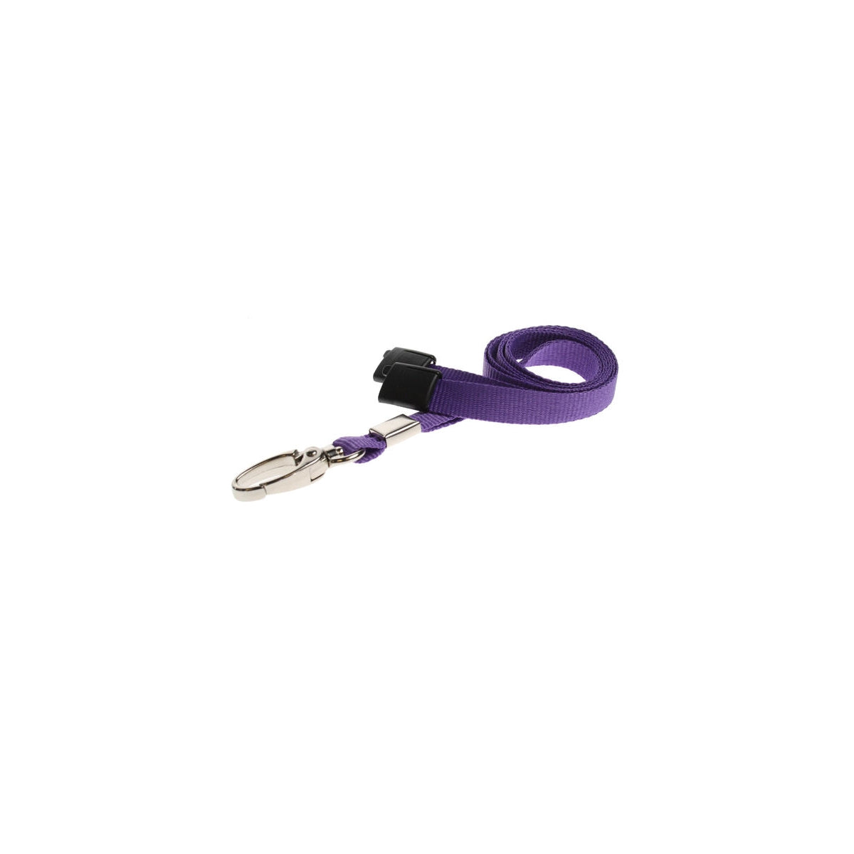 Plain Lanyard With Oval Clip