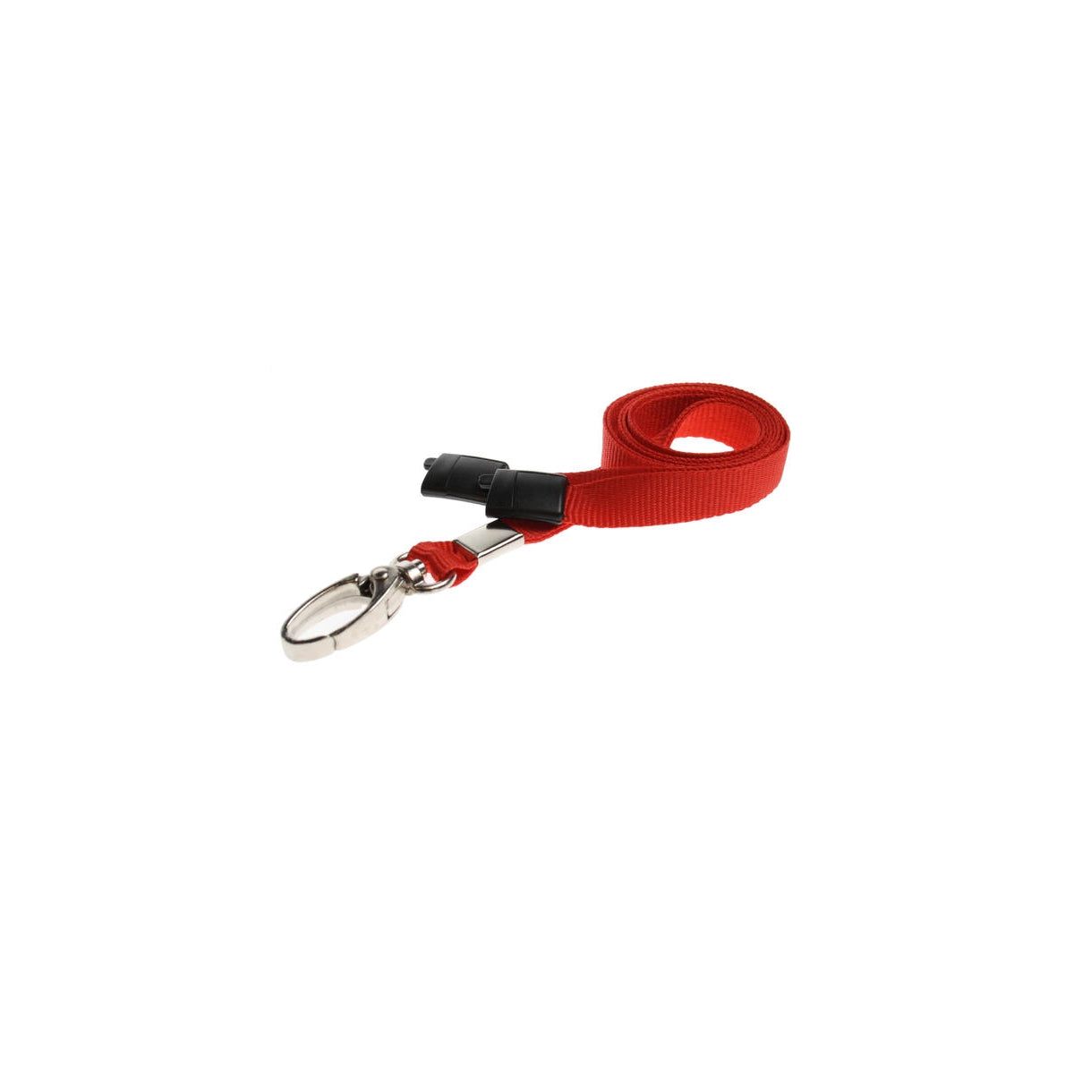 Plain Lanyard With Oval Clip