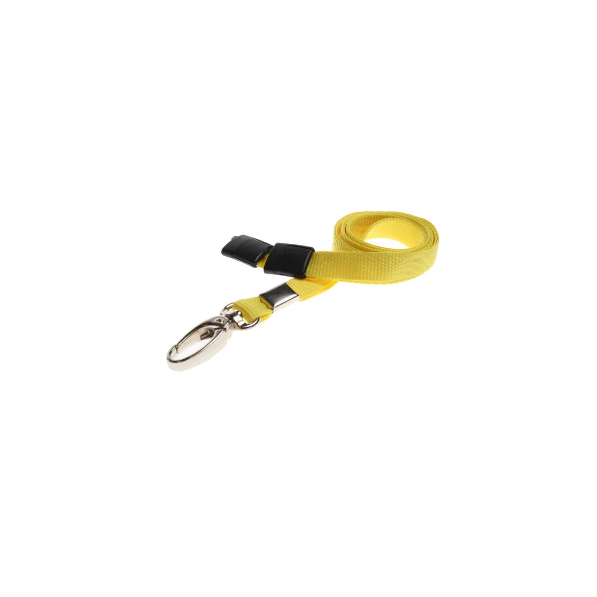 Plain Lanyard With Oval Clip