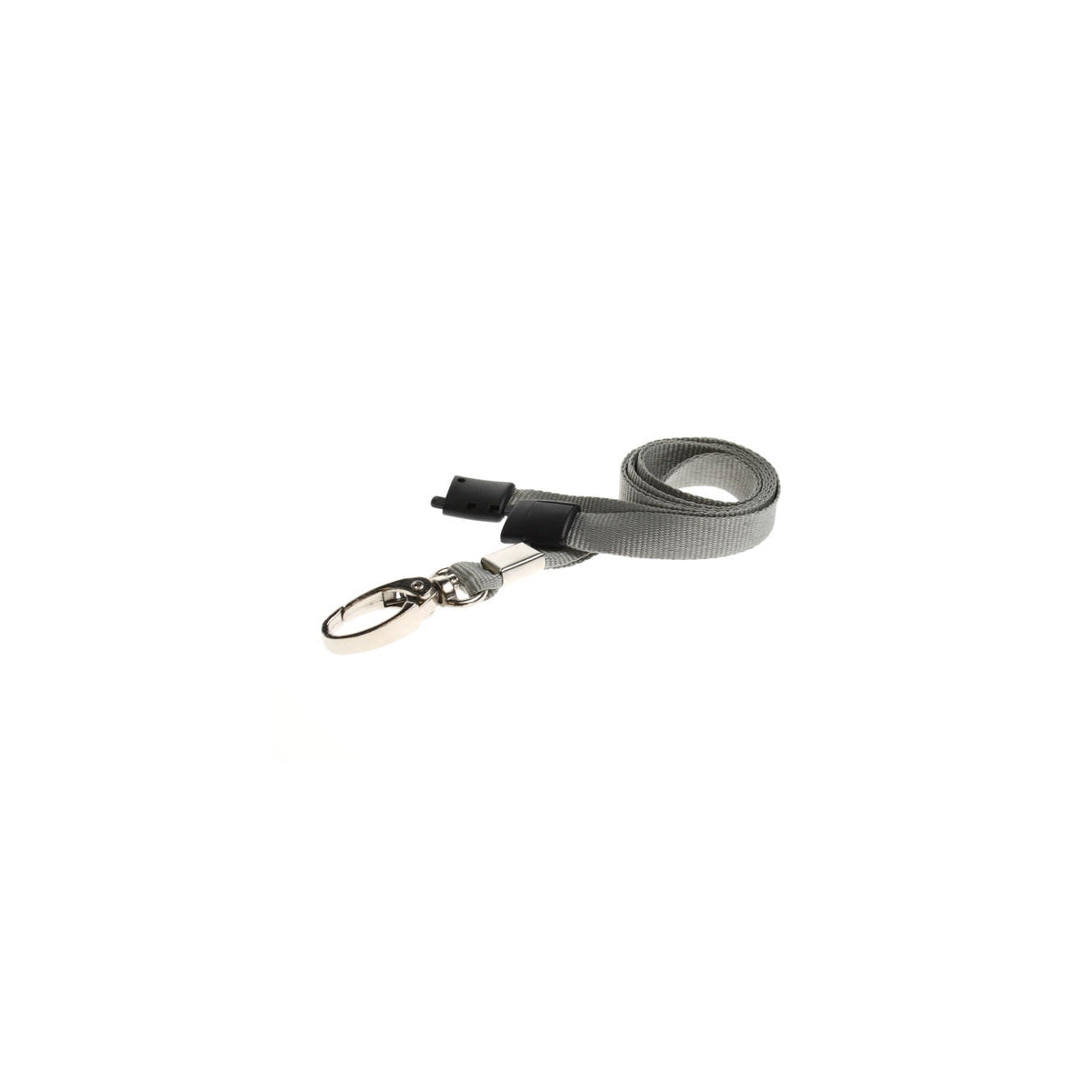 Plain Lanyard With Oval Clip