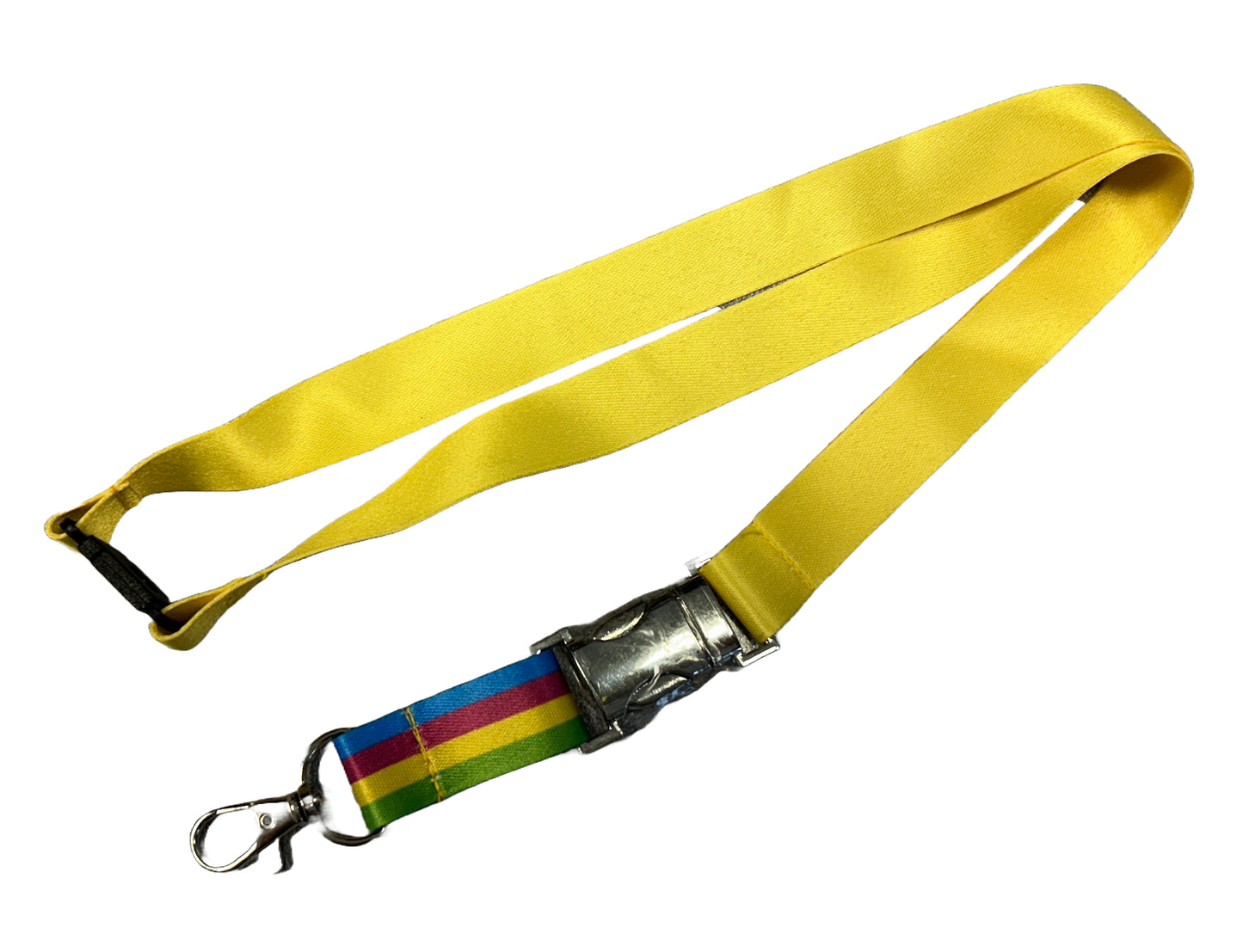 Buckle-Clip Multi-Colour Lanyard