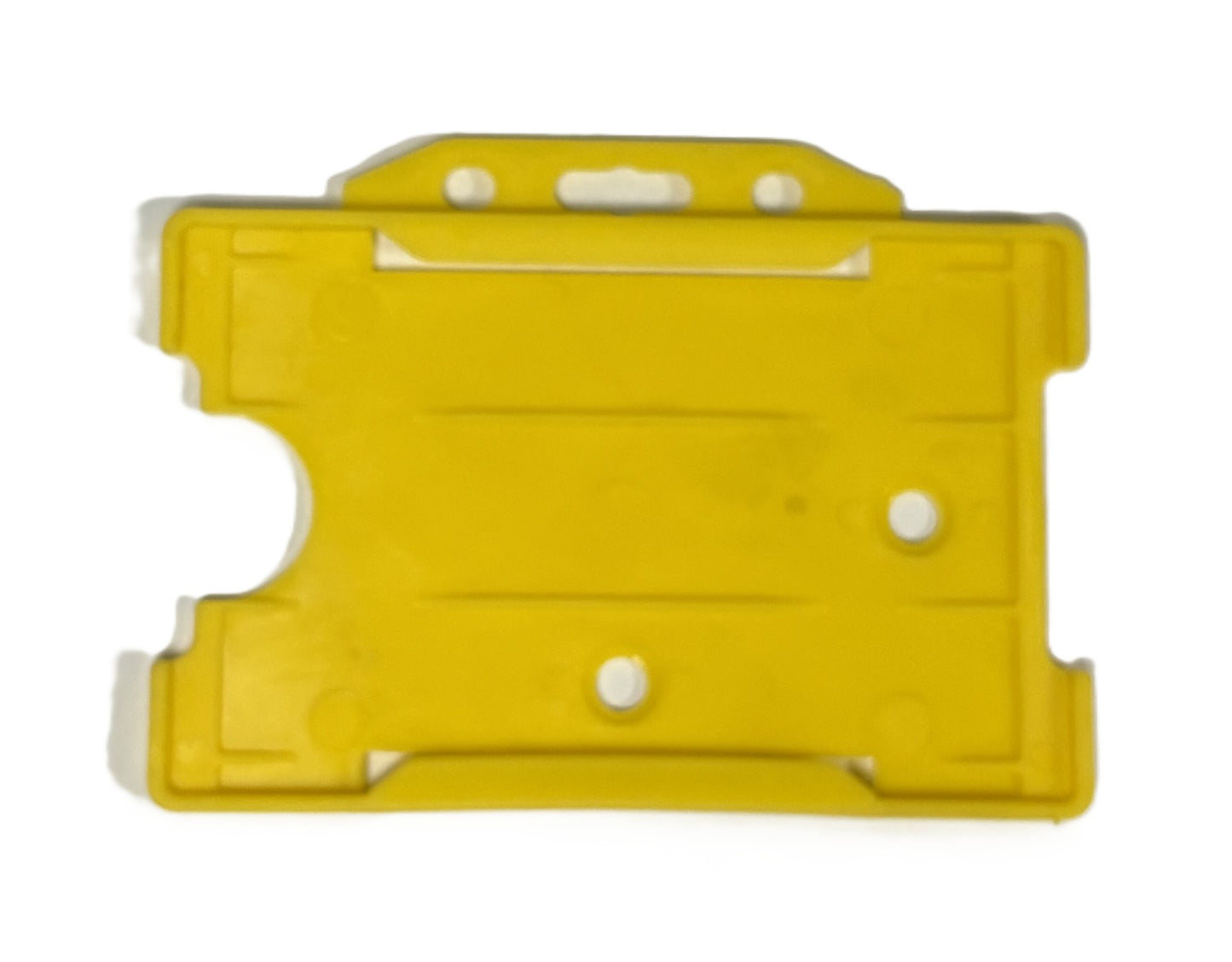 Yellow Plasic Card Holder