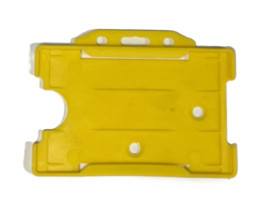 Yellow Plasic Card Holder