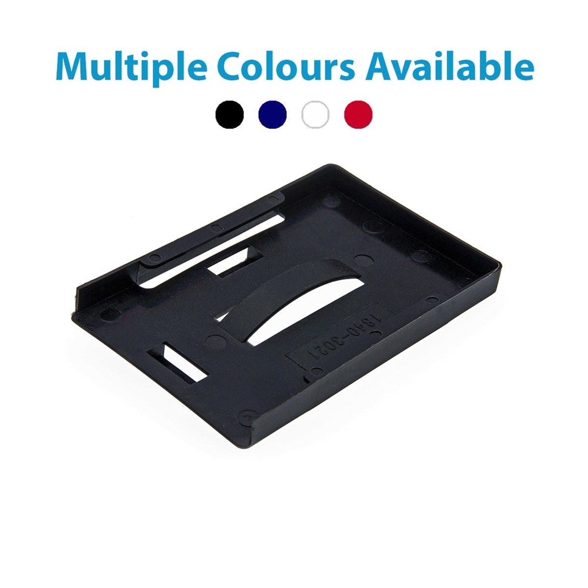 black multi id card holder showing multiple colours available